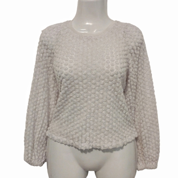 INC International Concept - Floral Textured Sheer Top - Picture 1 of 13